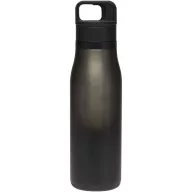   Sticla de apa, Everestus, 2610E18402, 500 ml, 7x25.3x7xØ7 cm, Otel inoxidabil, Tritan, Polipropilena, Negru