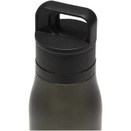   Sticla de apa, Everestus, 2610E18402, 500 ml, 7x25.3x7xØ7 cm, Otel inoxidabil, Tritan, Polipropilena, Negru