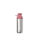 Sticla de apa, Mepal, 2610E18345, 700 ml, 9x24.2x7.5 cm, Otel inoxidabil, Polipropilena, Roz