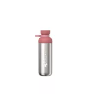   Sticla de apa, Mepal, 2610E18345, 700 ml, 9x24.2x7.5 cm, Otel inoxidabil, Polipropilena, Roz