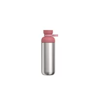   Sticla de apa, Mepal, 2610E18345, 700 ml, 9x24.2x7.5 cm, Otel inoxidabil, Polipropilena, Roz