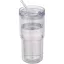 Cana de voiaj, Everestus, 2610E18459, 480 ml, 8.8x18.8x8.8xØ7.6 cm, Plastic, Tritan, Transparent clear