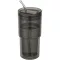 Cana de voiaj, Everestus, 2610E18462, 480 ml, 8.8x18.8x8.8xØ7.6 cm, Plastic, Tritan, Negru