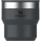 Cana termos, Stanley, 2610E19343, 295 ml, 9.1x9.9x9.4 cm, Otel inoxidabil, Negru