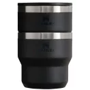 Cana termos, Stanley, 2610E19343, 295 ml, 9.1x9.9x9.4 cm, Otel inoxidabil, Negru