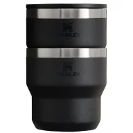   Cana termos, Stanley, 2610E19343, 295 ml, 9.1x9.9x9.4 cm, Otel inoxidabil, Negru