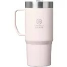 Cana termos, Stanley, 2610E19326, 473 ml, 10.5x17.9x8.5 cm, Otel inoxidabil, Roz Light
