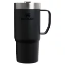 Cana termos, Stanley, 2610E19327, 473 ml, 10.5x17.9x8.5 cm, Otel inoxidabil, Negru