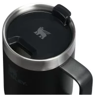   Cana termos, Stanley, 2610E19327, 473 ml, 10.5x17.9x8.5 cm, Otel inoxidabil, Negru