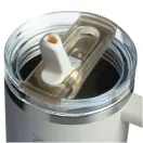 Cana termos, Stanley, 2610E19336, 1180 ml, Cu maner, Cu pai, 14.8x27.4x10 cm, Otel inoxidabil, Crem