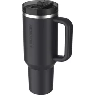   Cana termos, Stanley, 2610E19338, 1180 ml, Cu maner, Cu pai, 14.8x27.4x10 cm, Otel inoxidabil, Negru