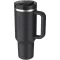 Cana termos, Stanley, 2610E19338, 1180 ml, Cu maner, Cu pai, 14.8x27.4x10 cm, Otel inoxidabil, Negru