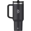 Cana termos, Stanley, 2610E19338, 1180 ml, Cu maner, Cu pai, 14.8x27.4x10 cm, Otel inoxidabil, Negru
