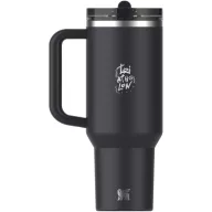   Cana termos, Stanley, 2610E19338, 1180 ml, Cu maner, Cu pai, 14.8x27.4x10 cm, Otel inoxidabil, Negru