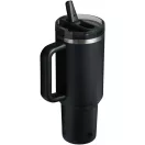 Cana termos, Stanley, 2610E19338, 1180 ml, Cu maner, Cu pai, 14.8x27.4x10 cm, Otel inoxidabil, Negru