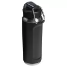 Sticla de apa, Stanley, 2610E18406, 710 ml, 8.1x25x7.9 cm, Otel inoxidabil, Negru