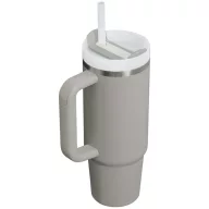   Cana termos, Stanley, 2610E19335, 890 ml, Cu maner, 13.8x28x9 cm, Otel inoxidabil, Gri