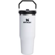   Cana termos, Stanley, 2610E19331, 890 ml, Cu maner, Cu pai, 9x24.8x10.4 cm, Otel inoxidabil, Alb