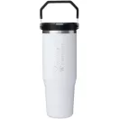 Cana termos, Stanley, 2610E19331, 890 ml, Cu maner, Cu pai, 9x24.8x10.4 cm, Otel inoxidabil, Alb