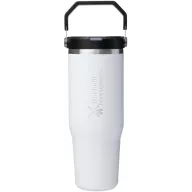   Cana termos, Stanley, 2610E19331, 890 ml, Cu maner, Cu pai, 9x24.8x10.4 cm, Otel inoxidabil, Alb
