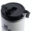 Cana termos, Stanley, 2610E19331, 890 ml, Cu maner, Cu pai, 9x24.8x10.4 cm, Otel inoxidabil, Alb
