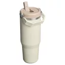 Cana termos, Stanley, 2610E19332, 890 ml, Cu maner, Cu pai, 9x24.8x10.4 cm, Otel inoxidabil, Crem
