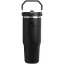 Cana termos, Stanley, 2610E19333, 890 ml, Cu maner, Cu pai, 9x24.8x10.4 cm, Otel inoxidabil, Negru