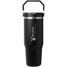 Cana termos, Stanley, 2610E19333, 890 ml, Cu maner, Cu pai, 9x24.8x10.4 cm, Otel inoxidabil, Negru