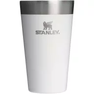   Cana termos, Stanley, 2610E19339, 470 ml, 8.7x14.5x8.7 cm, Otel inoxidabil, Alb