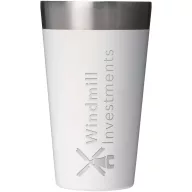   Cana termos, Stanley, 2610E19339, 470 ml, 8.7x14.5x8.7 cm, Otel inoxidabil, Alb