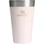 Cana termos, Stanley, 2610E19340, 470 ml, 8.7x14.5x8.7 cm, Otel inoxidabil, Roz Light