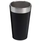 Cana termos, Stanley, 2610E19341, 470 ml, 8.7x14.5x8.7 cm, Otel inoxidabil, Negru