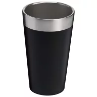   Cana termos, Stanley, 2610E19341, 470 ml, 8.7x14.5x8.7 cm, Otel inoxidabil, Negru