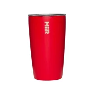   Cana termos, MiiR, 2610E19282, 354 ml, Cu pai, 6.3x16.5x6.3 cm, Otel inoxidabil, Rosu