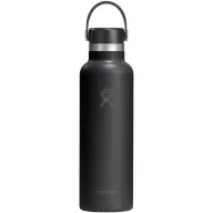   Sticla termos, Hydro Flask, 2610E19253, 621 ml, Cu pai, 7.24x28.32x7.24 cm, Otel inoxidabil, Negru