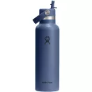 Sticla termos, Hydro Flask, 2610E19255, 621 ml, 8x27x8 cm, Otel inoxidabil, Albastru Mid