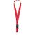 Lanyard cu catarama detasabila, 48x2.5 cm, Everestus, 20SEP1515, Poliester, Rosu