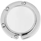 Atlantis foldable bag hanger hook, Zinc alloy, White