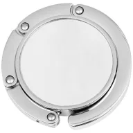 Atlantis foldable bag hanger hook, Zinc alloy, White