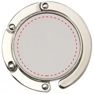 Atlantis foldable bag hanger hook, Zinc alloy, White