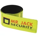 Hitz compliant neon safety slap wrap, PVC, Yellow