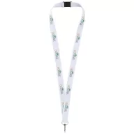 Lanyard, 50x2 cm, Everestus, 20SEP1331, Poliester, Alb