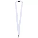 Lanyard, 50x2 cm, Everestus, 20SEP1331, Poliester, Alb