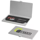 Shanghai business card holder, Aluminium, Silver