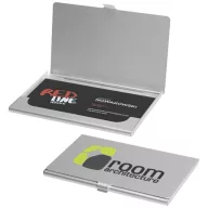 Shanghai business card holder, Aluminium, Silver