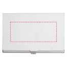 Shanghai business card holder, Aluminium, Silver