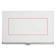 Shanghai business card holder, Aluminium, Silver