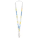 Lanyard, 2x50 cm, Everestus, 20SEP1321, Poliester, Alb
