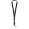 Lanyard cu catarama detasabila, 2x55 cm, Everestus, 20SEP1502, Poliester, Negru