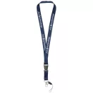 Lanyard cu catarama detasabila, 2x55 cm, Everestus, 20SEP1498, Poliester, Albastru